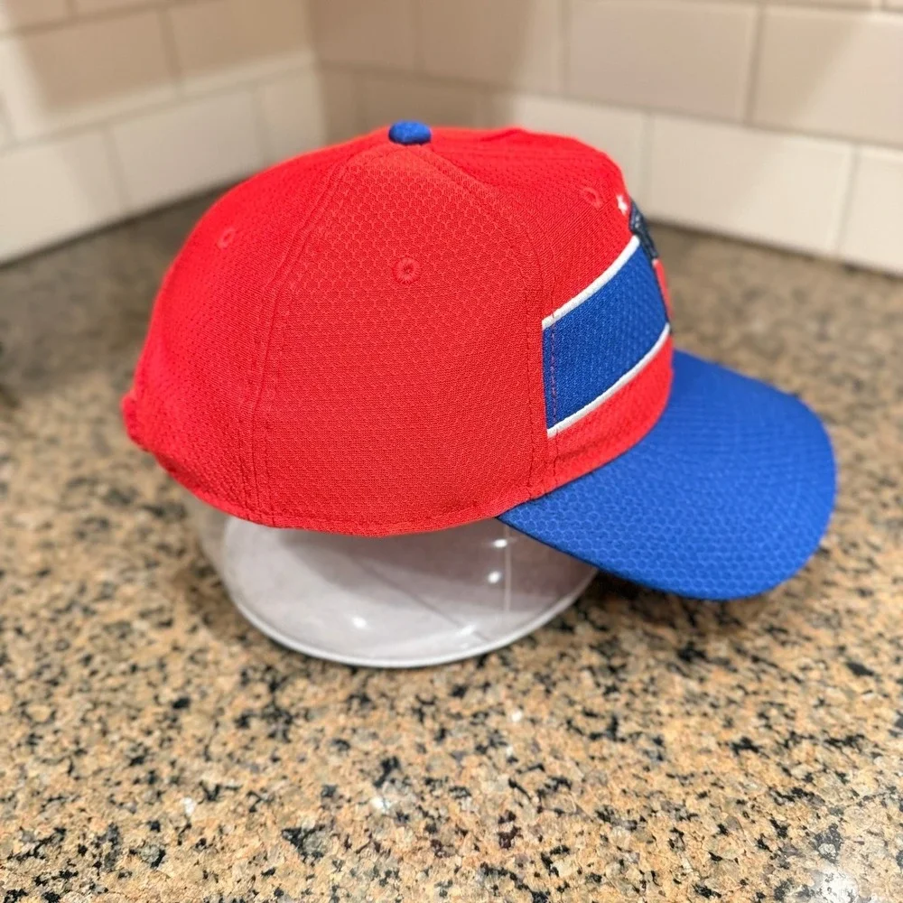 USA Soccer Team Cap New Era 9TWENTY Hat Cap Womens Adjustable Red Blue